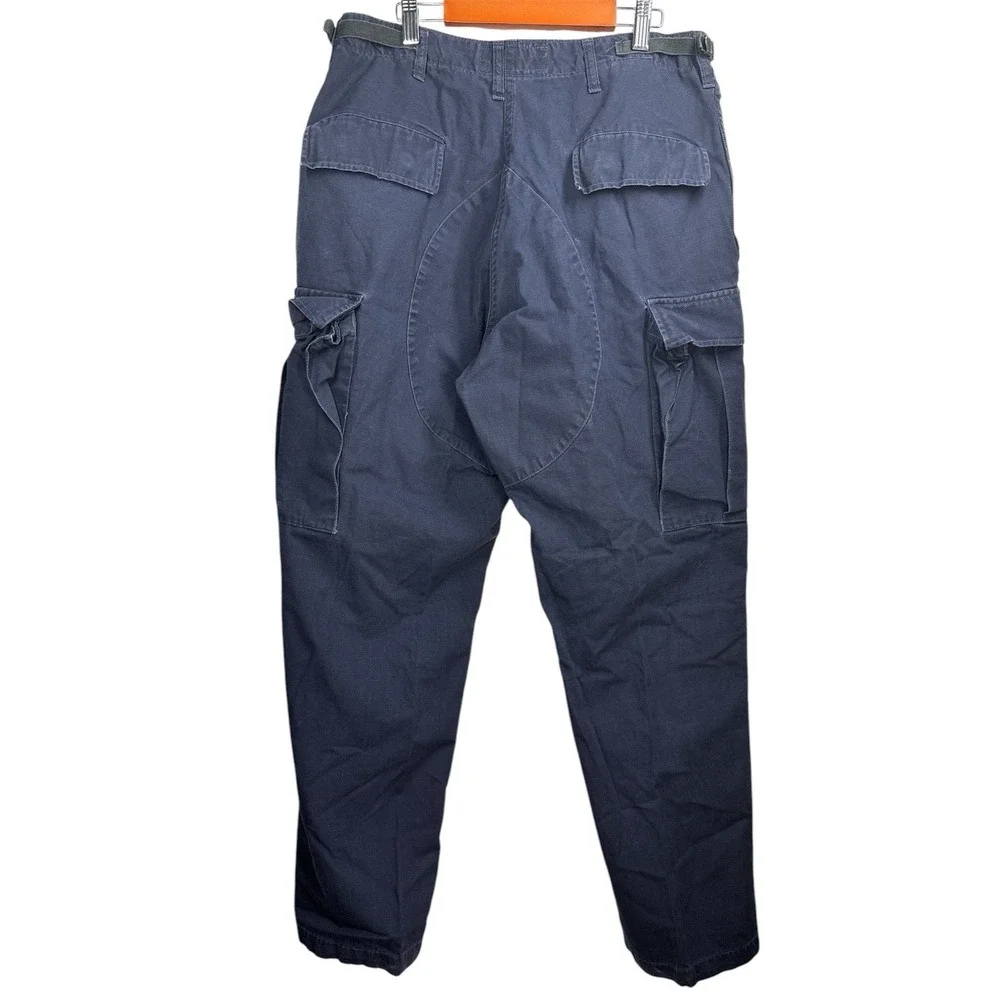 PROPPER Mens Tactical Cargo Pants Size Blue ‎ Gusset Reinforced Medium